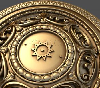 3D model Carved ovals (STL)